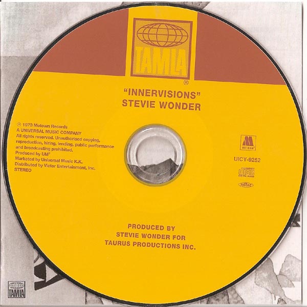 , Wonder, Stevie - Innervisions